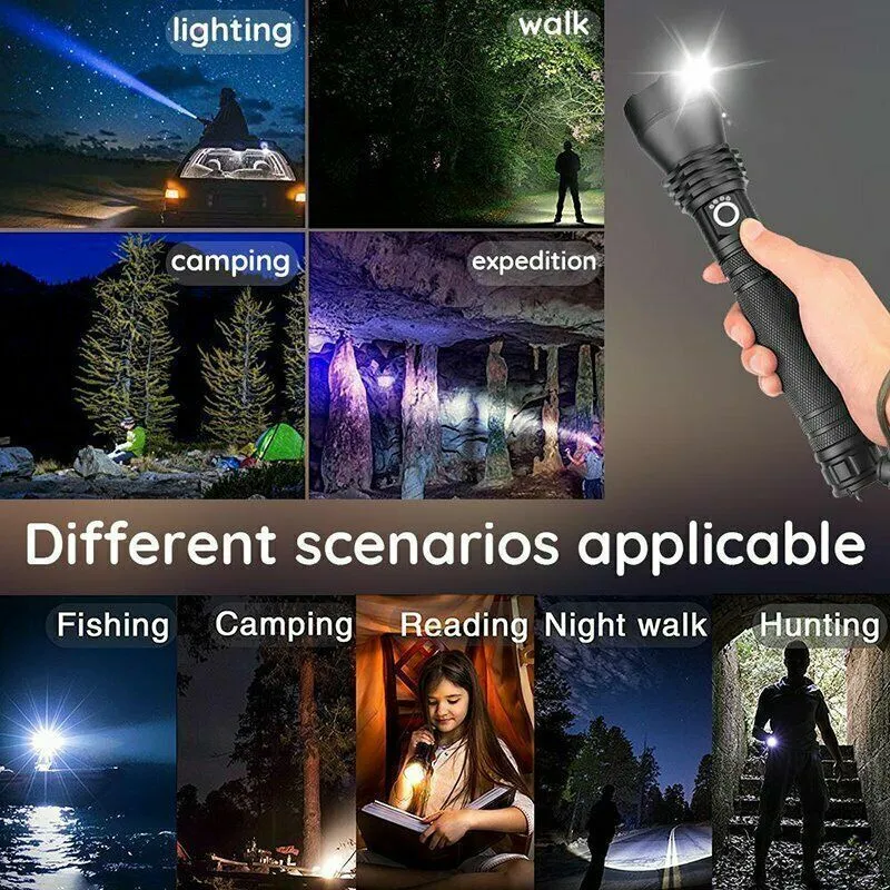 Waterproof Rechargable Torch Led Light Q-5111