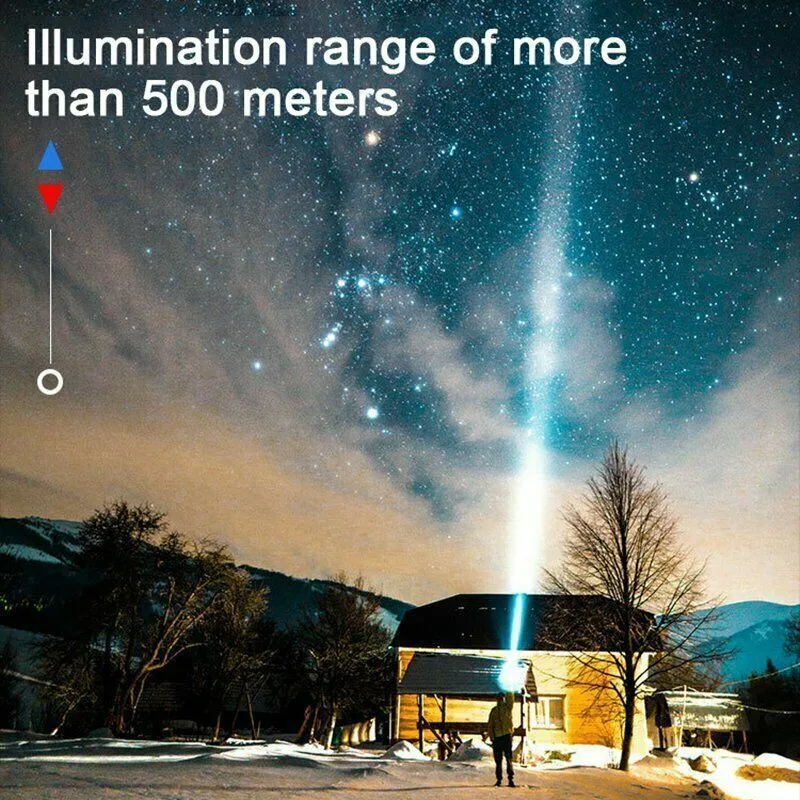 Waterproof Rechargable Torch Led Light Q-5111