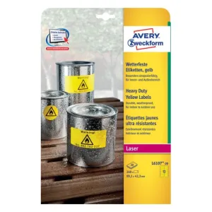Weatherproof Film Labels 99.1 x 42.3 MM
