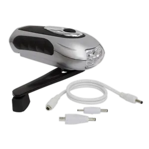 Wind-Up Torch 3 LED Rechargeable
