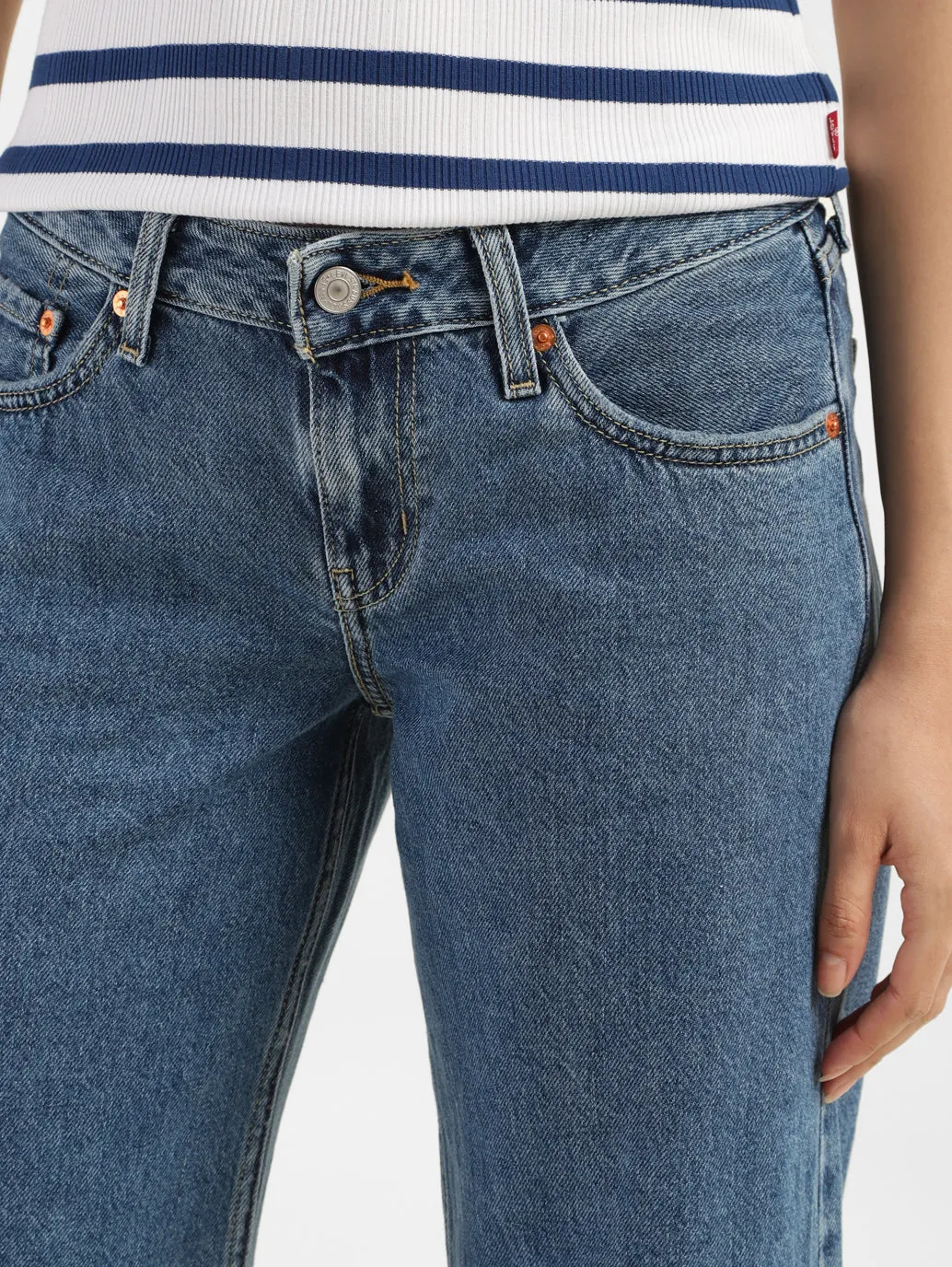 Women's Low Rise Loose Fit Jeans