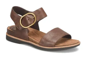 Womens Sofft Bali  Adjustable Leather Sandal with Buckle Detail