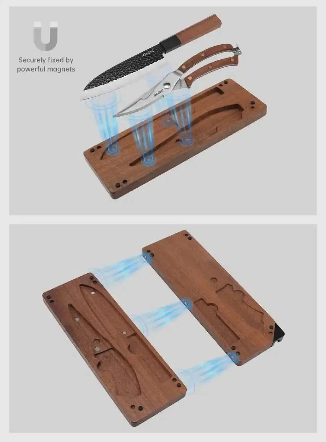 Xiaomi Nextool Campsite Cooking Set Outdoor Camping Portable Knife Scissors Vegetable Board Multi functional Tool Accessories