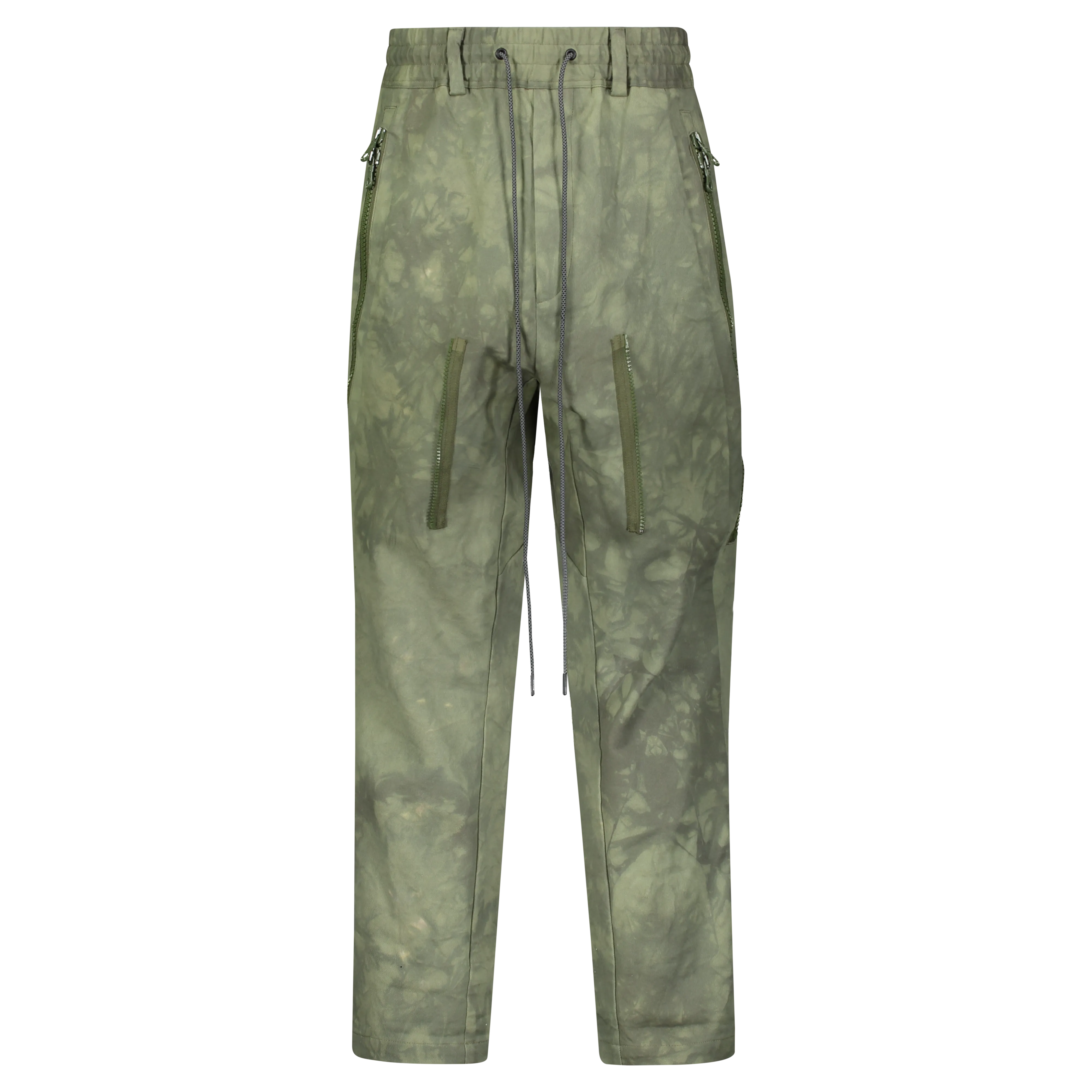 ZIPOFF CARGO PANT WASHED OUT OLIVE GREEN