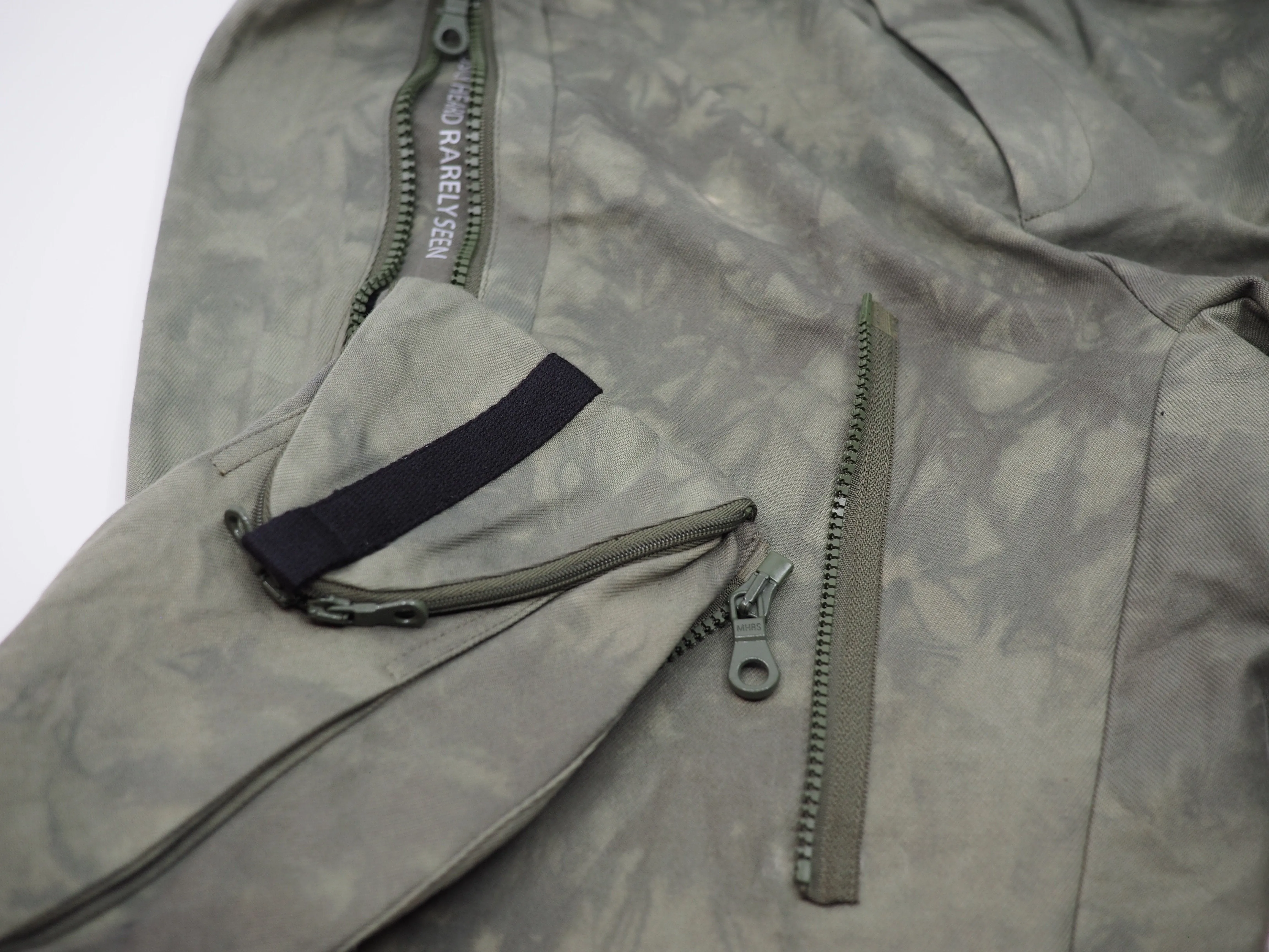 ZIPOFF CARGO PANT WASHED OUT OLIVE GREEN